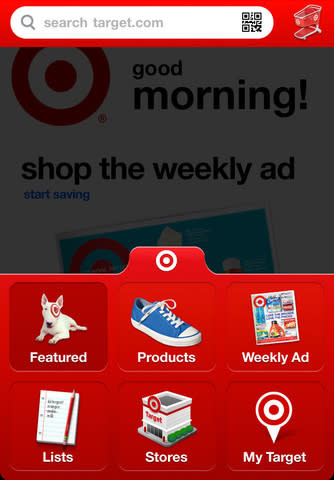 "Target" iPhone App