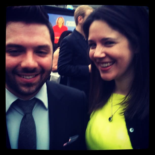 GQ's Mark Lotto and the New York Times' Ashley Parker. <a href="http://web.stagram.com/feed/#WHCD" rel="nofollow noopener" target="_blank" data-ylk="slk:#WHCD;elm:context_link;itc:0;sec:content-canvas" class="link ">#WHCD</a>