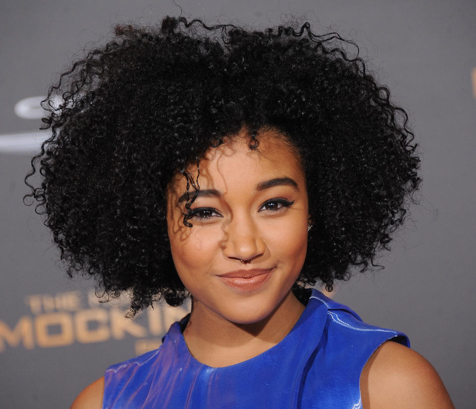 Amandla Stenberg posted yet another killer hair selfie, and now we need to step up our curl game ASAP