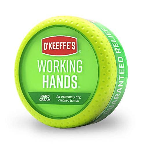 <p><strong>O'Keeffe's</strong></p><p>amazon.com</p><p><strong>$8.48</strong></p><p><a href="https://www.amazon.com/dp/B00121UVU0?tag=syn-yahoo-20&ascsubtag=%5Bartid%7C10055.g.29726186%5Bsrc%7Cyahoo-us" rel="nofollow noopener" target="_blank" data-ylk="slk:Shop Now;elm:context_link;itc:0;sec:content-canvas" class="link ">Shop Now</a></p><p>Conquer dry, cracked hands once and for all with this fragrance-free hand cream. It's racked up more than 20,000 rave reviews on Amazon, and some shoppers even claim it's the "best hand cream ever."</p>