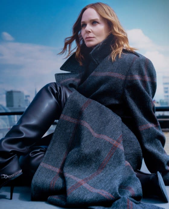 <strong>Stella McCartney.</strong> "<a href="https://time.com/6302562/stella-mccartney-sustainability-interview-lvmh/" rel="nofollow noopener" target="_blank" data-ylk="slk:Stella McCartney Is Changing Fashion From Within,;elm:context_link;itc:0;sec:content-canvas" class="link ">Stella McCartney Is Changing Fashion From Within,</a>" September 4 issue.<span class="copyright">Vicki King for TIME</span>