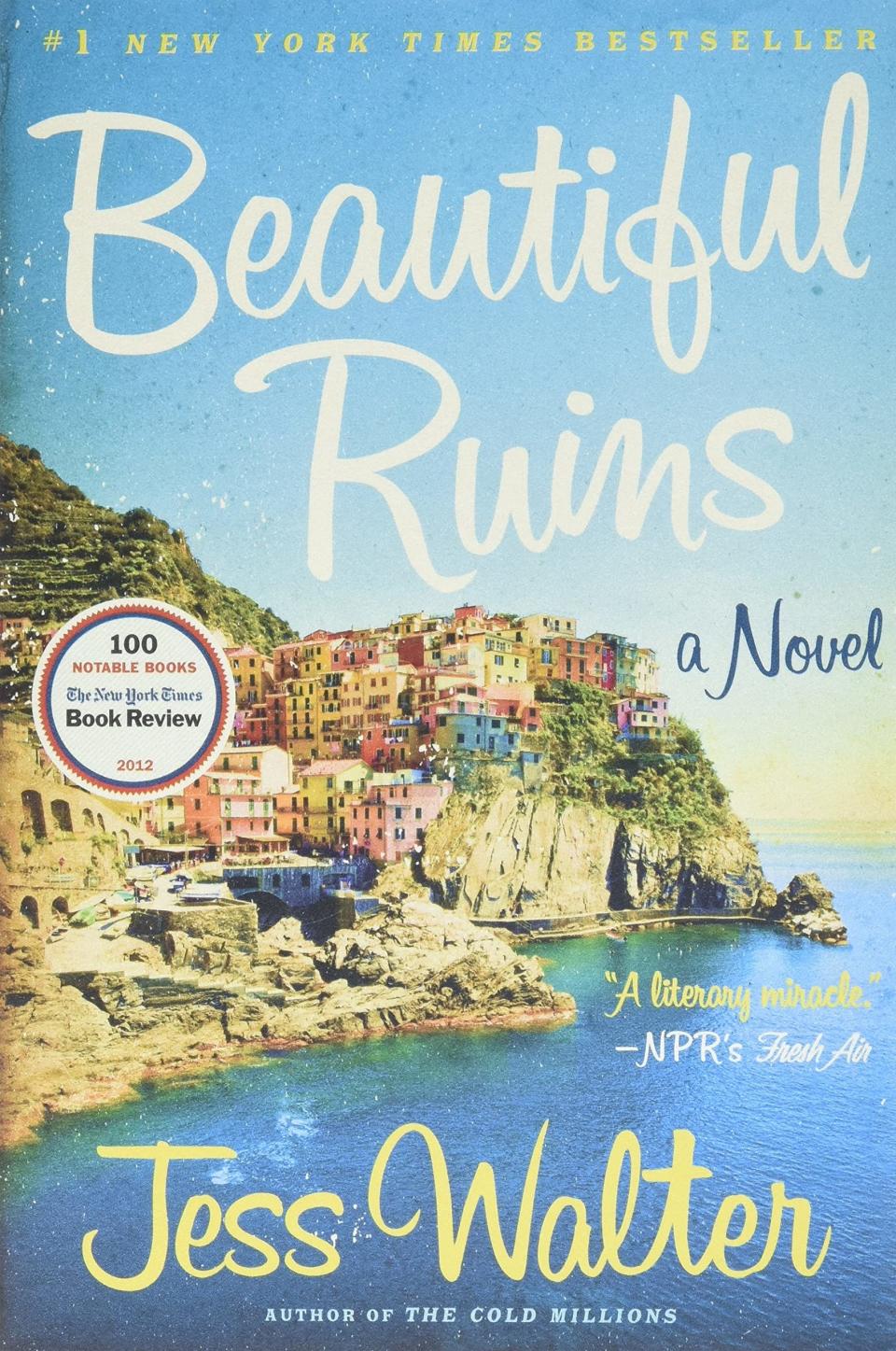 The cover of "Beautiful Ruins" by Jess Walter.