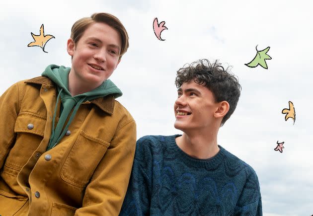 Kit Connor and Joe Locke as Nick and Charlie in Netflix's Heartstopper (Photo: Netflix)
