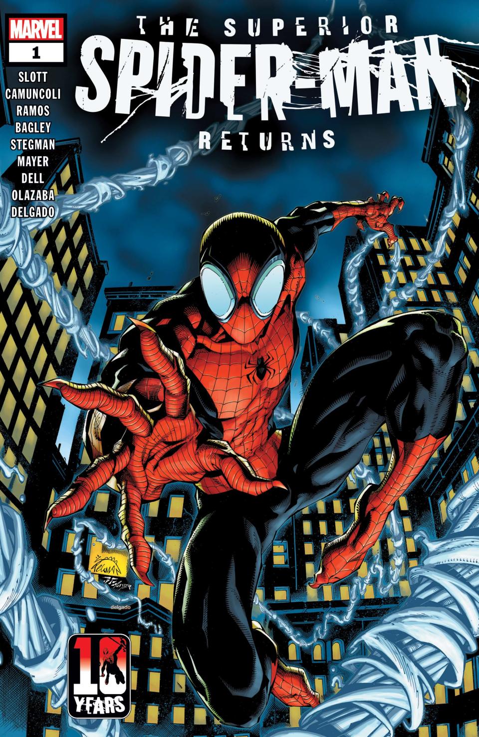 Cover for The Superior Spider-Man Returns #1