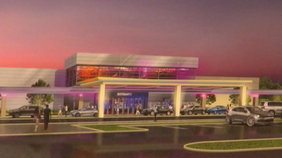 A rendering of the future home of Catawba Two Kings Casino.