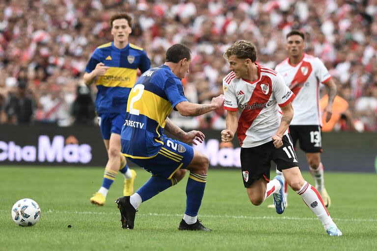 El último Superclásico se jugó el 25 de febrero en el estadio Monumental, en el marco de la fecha 7: terminó igualado en uno