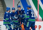 NHL: Calgary Flames at Vancouver Canucks