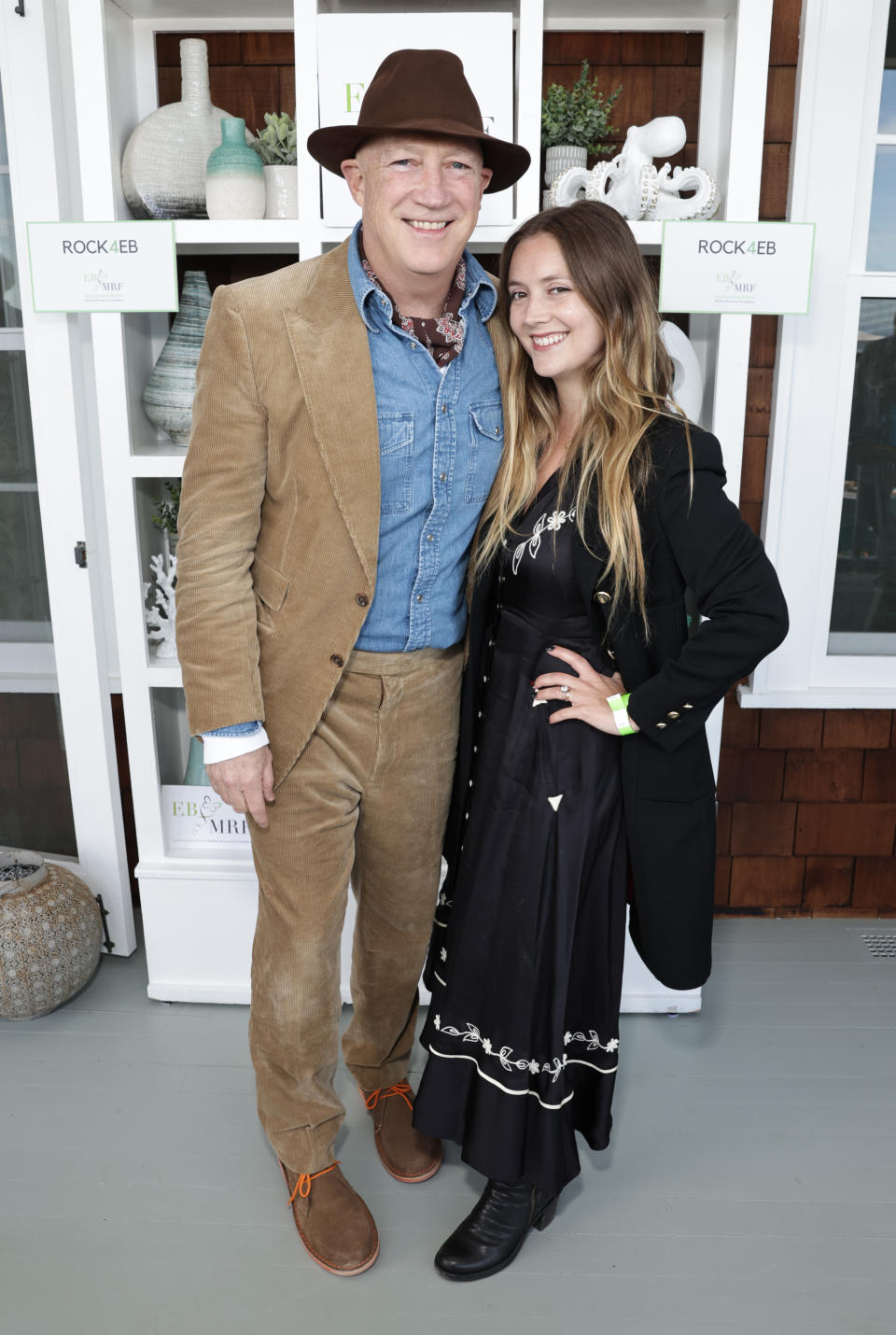 Bryan Lourd and Billie Lourd