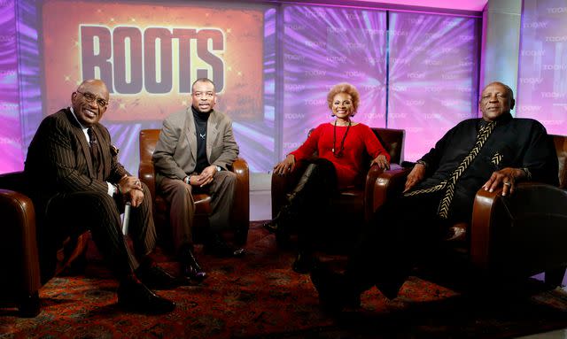 <p>Peter Kramer/NBC/NBC Newswire/NBCUniversal via Getty</p> From left: Al Roker, Levar Burton, Leslie Uggams and Lou Gossett Jr. appear on NBC News' "Today" show