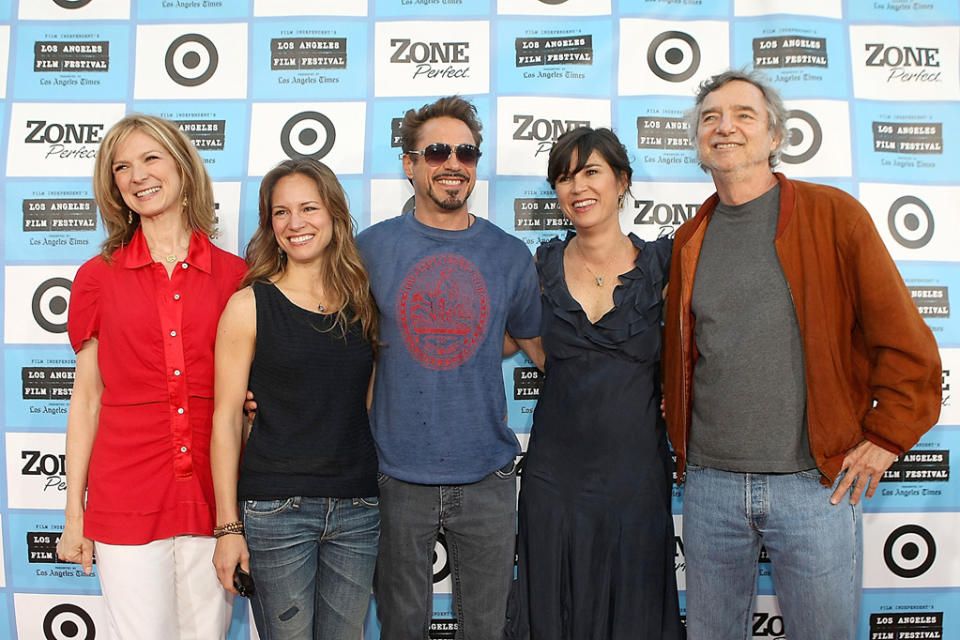 Los Angeles Film Festival 2009 Dawn Hudson Susan Downey Robert Downey Jr. Curtis Hanson