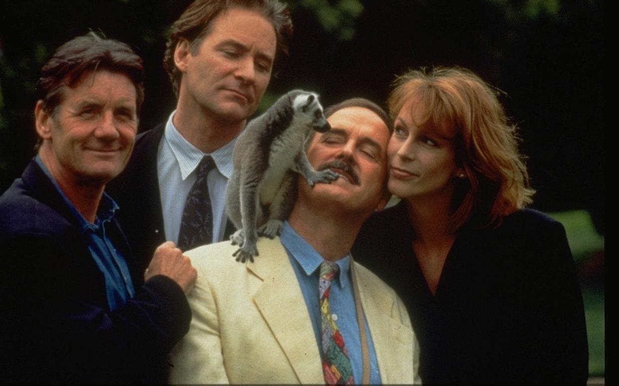 (L-R): Michael Palin, Kevin Kline, Cleese and Jamie Lee Curtis - Universal Pictures