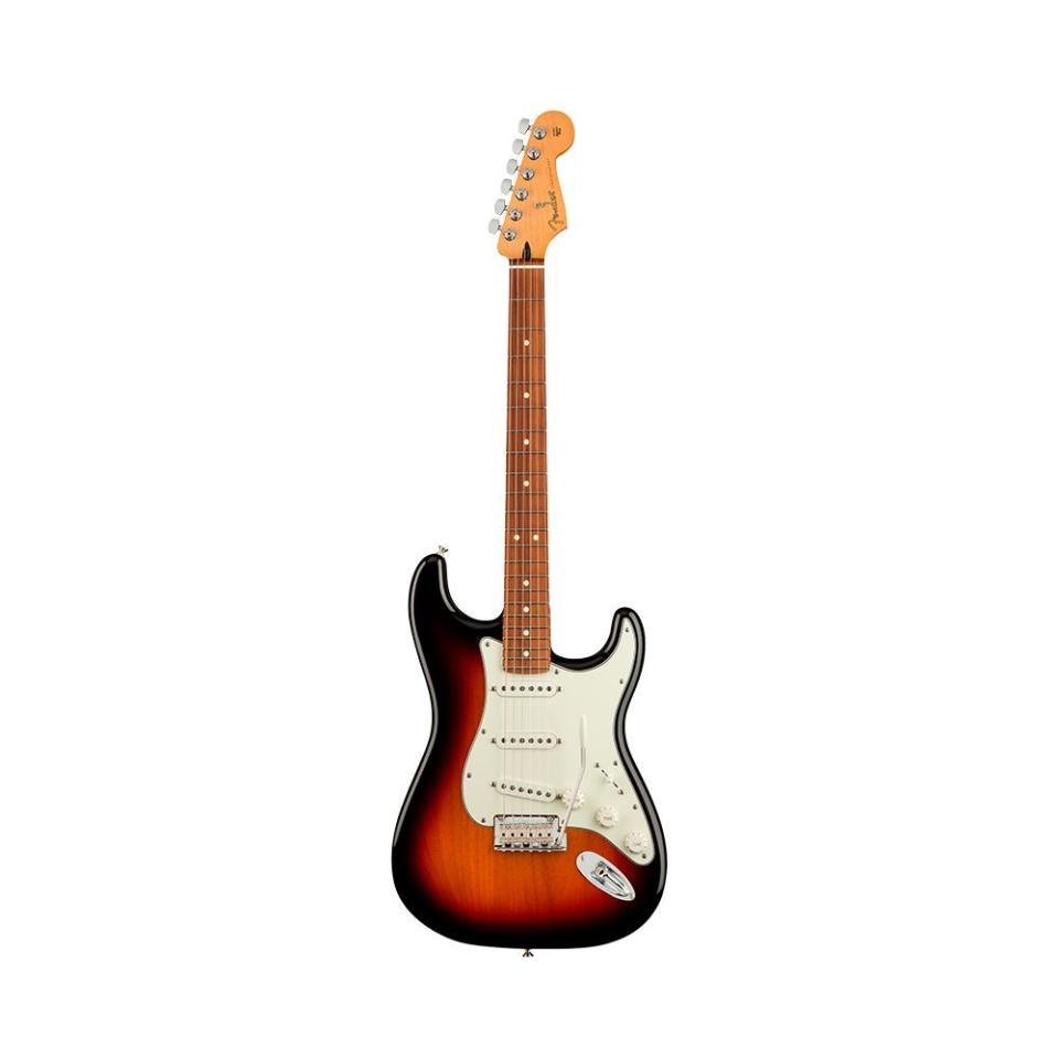 <p><a href="https://go.redirectingat.com?id=74968X1596630&url=https%3A%2F%2Fwww.fender.com%2Fen-US%2Felectric-guitars%2Fstratocaster%2Fplayer-stratocaster%2F0144503500.html%3Fsrc%3DPAIDGOOGLE%26gclid%3DCjwKCAjwvfmoBhAwEiwAG2tqzGXsZwL8B9loVL9XGgUApZA4GIPPW132o6eHpEilpnTXI90GEJxs2BoCJWUQAvD_BwE&sref=https%3A%2F%2F" rel="nofollow noopener" target="_blank" data-ylk="slk:Shop Now;elm:context_link;itc:0;sec:content-canvas" class="link ">Shop Now</a></p><p>Player Stratocaster®</p><p>fender.com</p><p>$799.99</p>