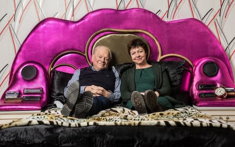 David Jason and Tessa Peak-Jones in UKTV Gold's The Story of Only Fools and Horses - Credit: UKTV