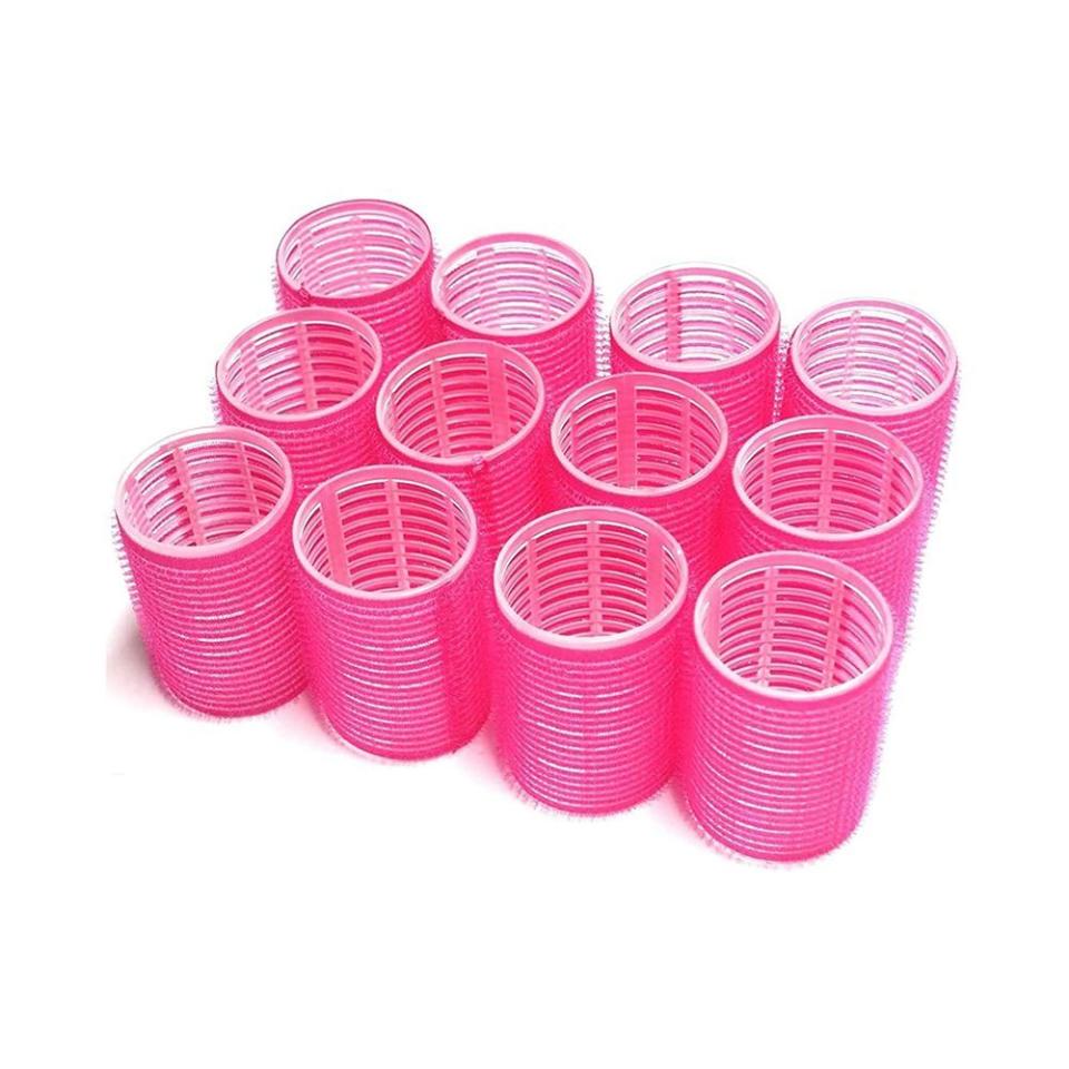 <p><a href="https://www.amazon.com/UrbHome-Rollers-Hairdressing-Curlers-Colors/dp/B06XHPLK32/ref=sr_1_1_sspa?crid=32FKQC4GNYFRC&keywords=pink+hair+rollers&qid=1695325914&sprefix=pink+hair+rollers%2Caps%2C76&sr=8-1-spons&sp_csd=d2lkZ2V0TmFtZT1zcF9hdGY&psc=1&tag=syn-yahoo-20&ascsubtag=%5Bartid%7C10051.g.45250611%5Bsrc%7Cyahoo-us" rel="nofollow noopener" target="_blank" data-ylk="slk:Shop Now;elm:context_link;itc:0;sec:content-canvas" class="link ">Shop Now</a></p><p>Large Hair Rollers</p><p>amazon.com</p><p>$9.99</p>