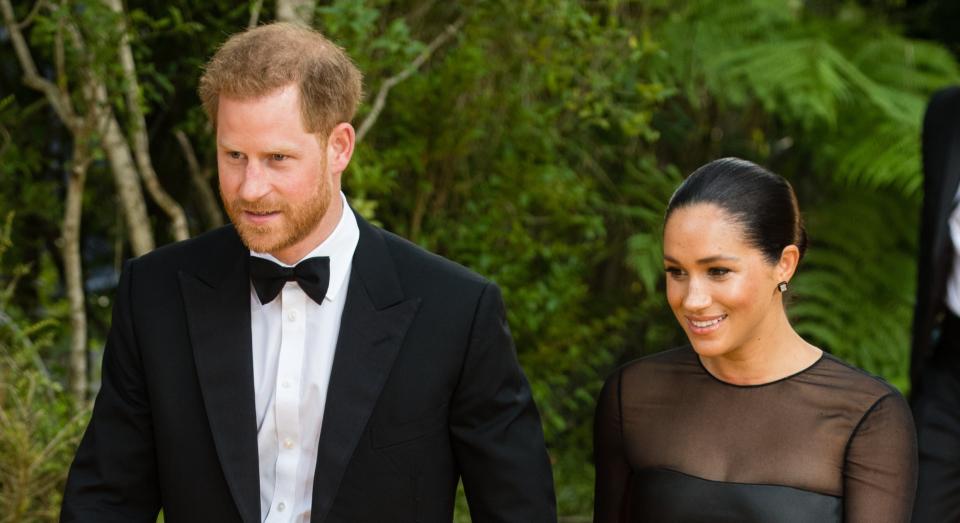 Meghan Markle and Prince Harry have been criticised by their Windsor neighbours for bizarre rules [Image: Getty]