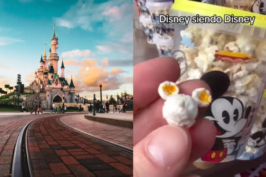 Parques de Disneyland sorprenden por sus palomitas en forma de Mickey Mouse