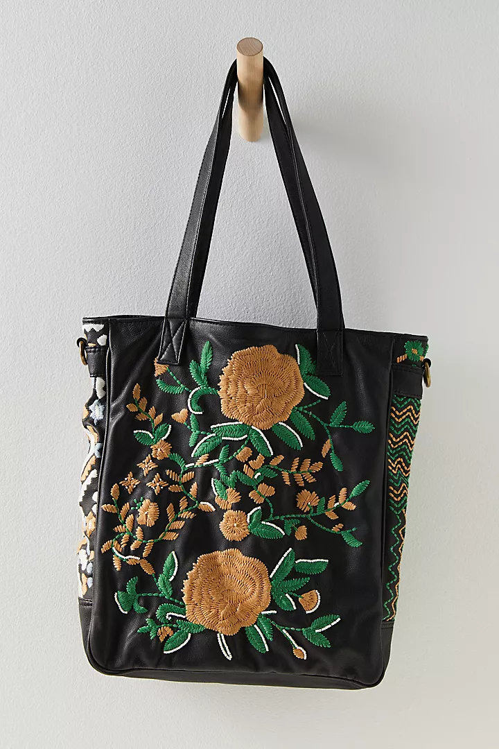 Old Trend Flora Embroidered Tote