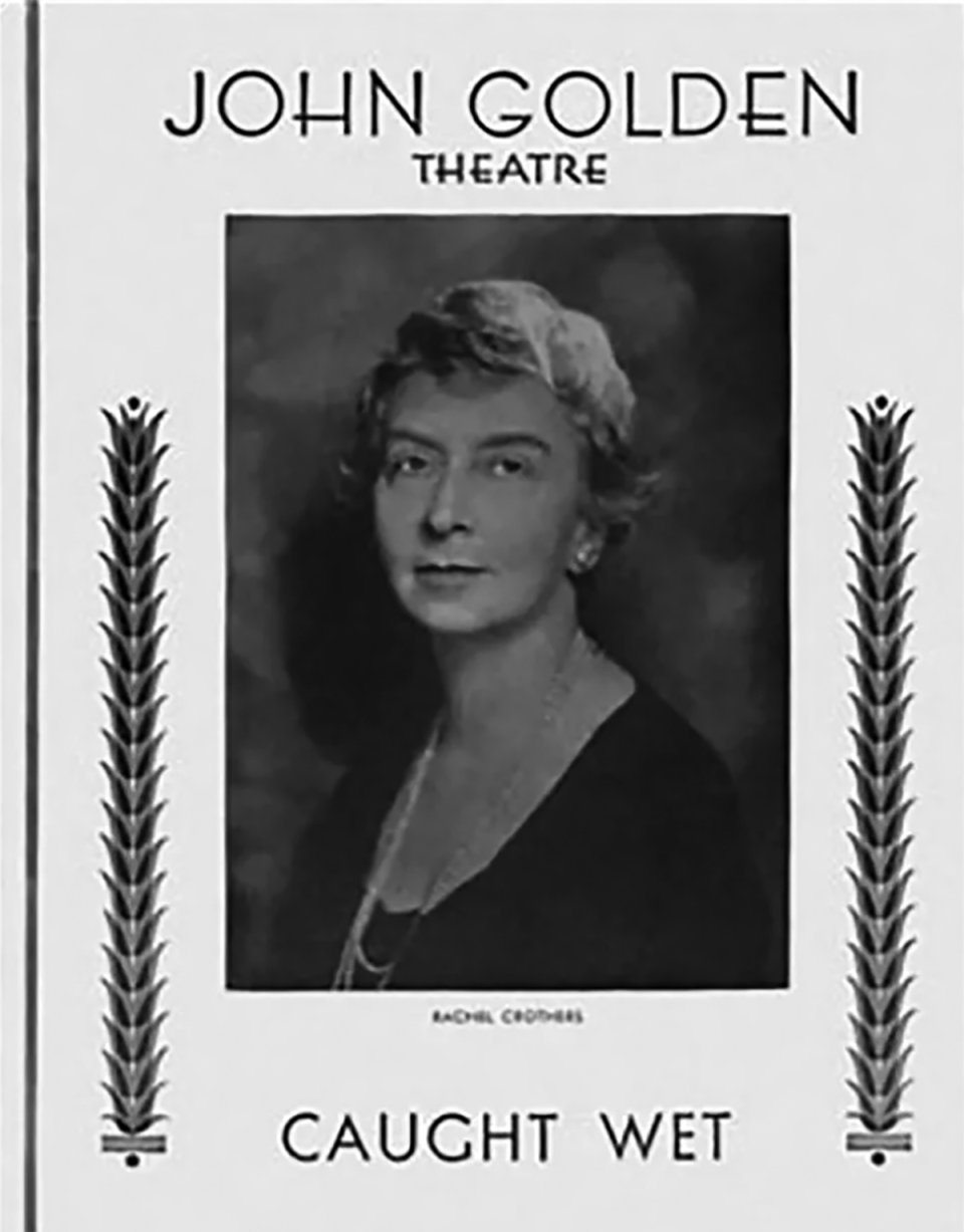 Caught Wet Playbill, 1931