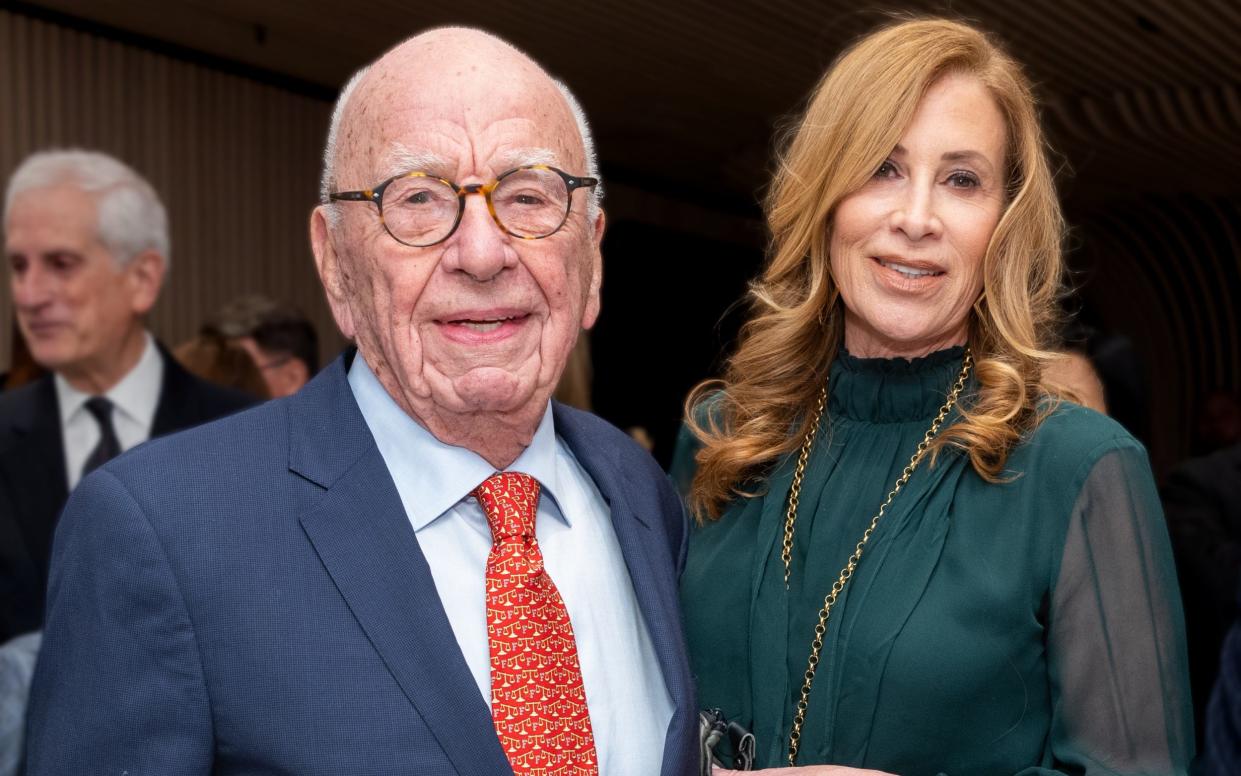 Rupert Murdoch and Ann Lesley Smith - Jenna Bascom Photography