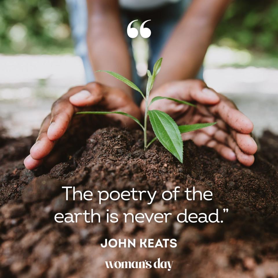 earth day quotes john keats