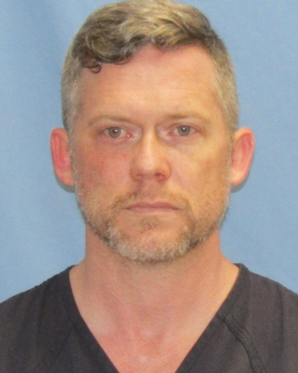 This undated photo made available by the Pulaski County Sheriff shows Harold "HL" Moody Jr., 39. The former communications director for the Democratic Party of Arkansas, the Little Rock resident was charged with distributing child pornography in online chatrooms. He was arrested November 2018 and pleaded guilty. (Pulaski County Sheriff via AP)