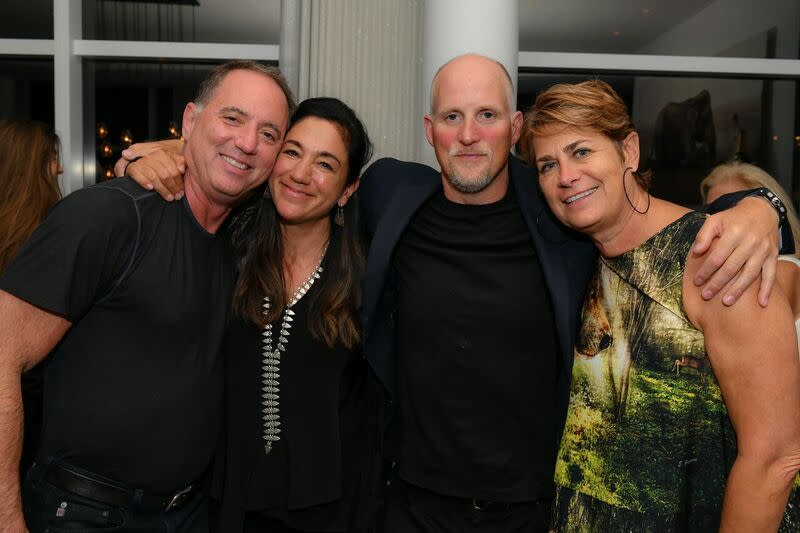 (Left to right): Rich Handler, Cristina Mittermeier, Paul Nicklen, and Martha Handler