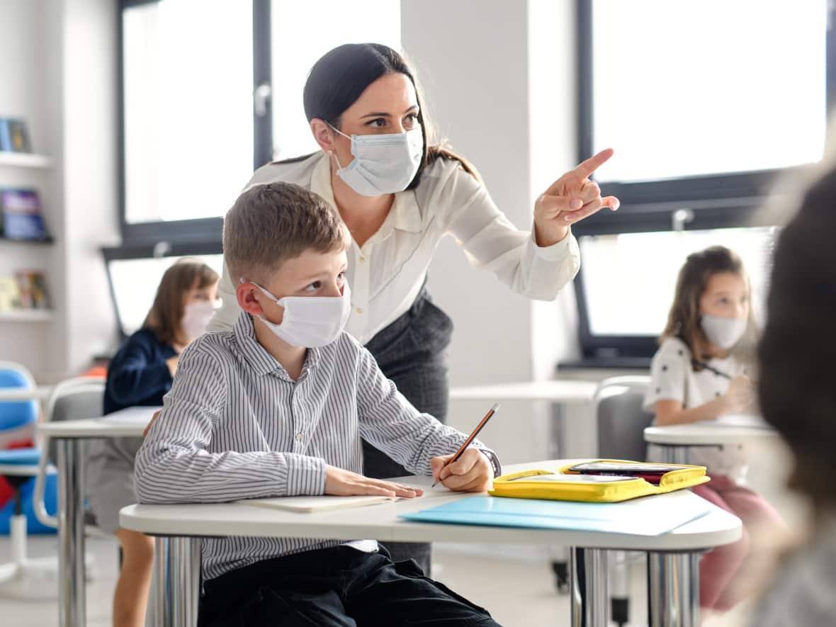 Alberta teachers continued to report high levels of exhaustion and anxiety during the fourth wave of the COVID-19 pandemic.  (Halfpoint/Shutterstock - image credit)