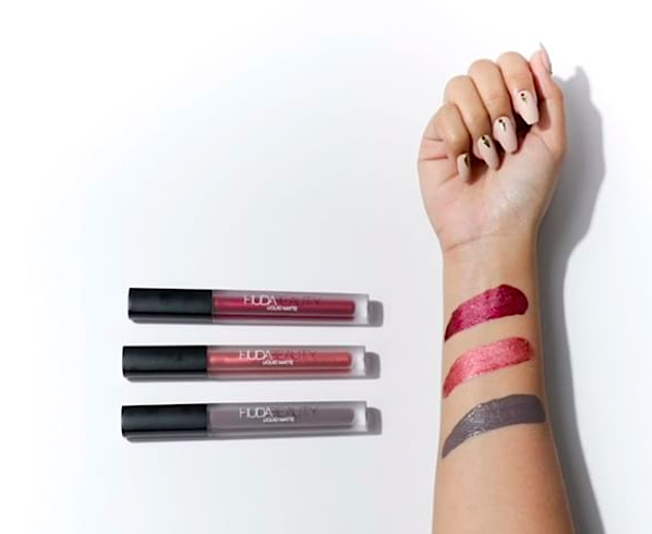 Huda Beauty’s new Liquid Matte lipstick swatches are BEYOND stunning