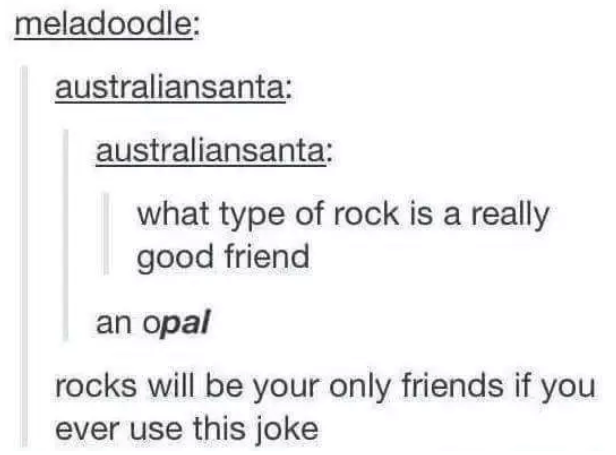 an opal is a good friend