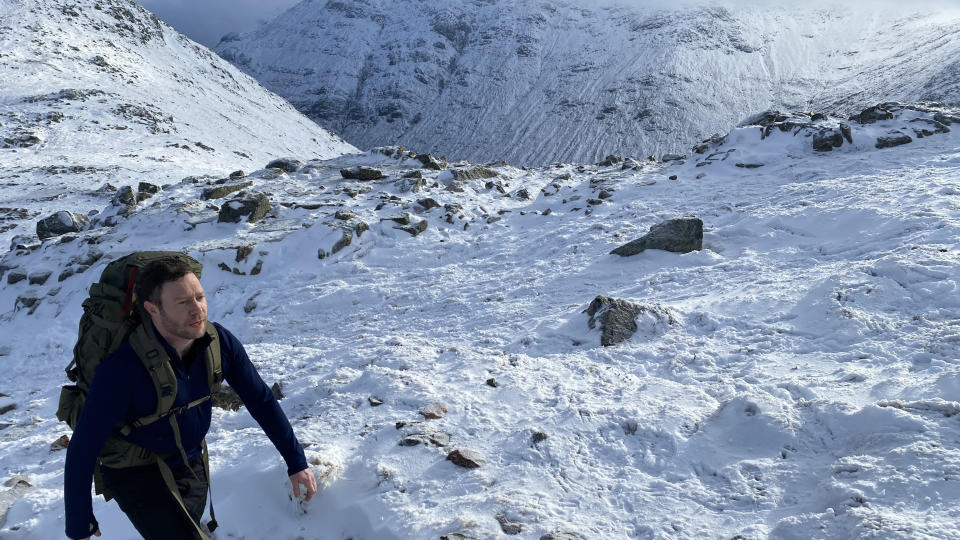 Fjällräven Kajka 55 backpack: Glen Coe