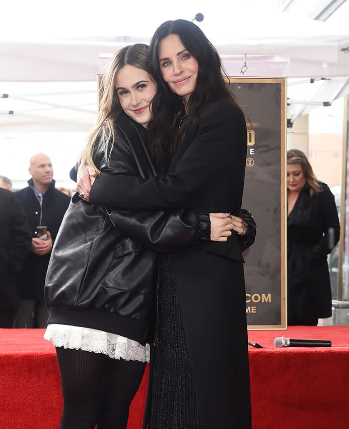 Courteney Cox y su hija Coco