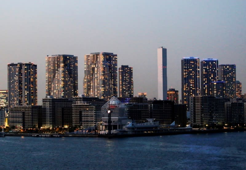 FILE PHOTO: 2020 Tokyo Olympic Games athletes' village is pictured in Tokyo