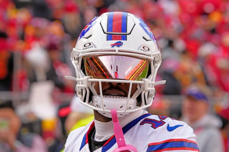 Buffalo Bills wide receiver Stefon Diggs is my top fantasy football option for Week 16. File Photo by Jon Robichaud/UPI