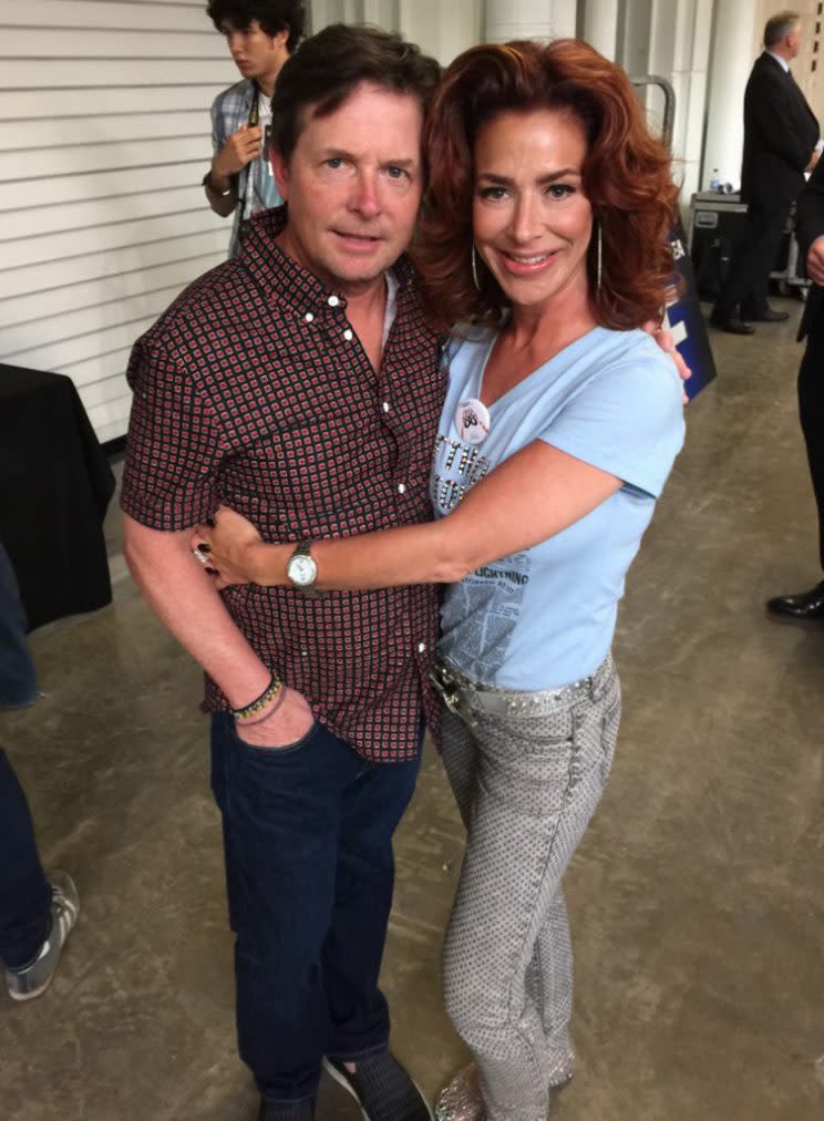 Back To The Future Star Claudia Wells Reminisces About Getting One Of Her First Kisses From 
