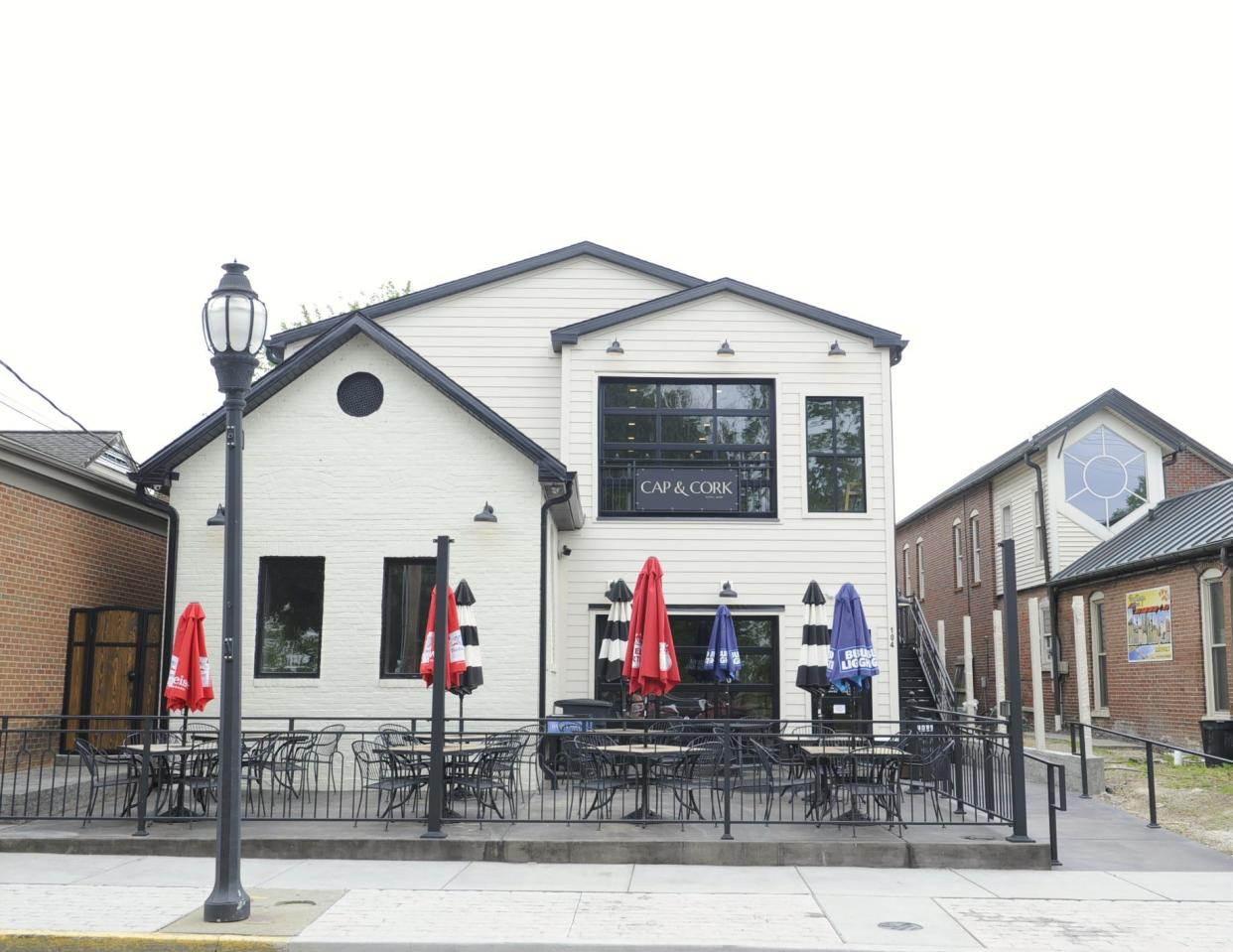 The Cap & Cork is the new incarnation of the building at 104 Water Street in Henderson, Ky.