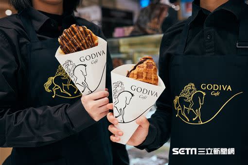 GODIVA推出首間咖啡店型，還有獨家新品可芙。（圖／品牌提供）