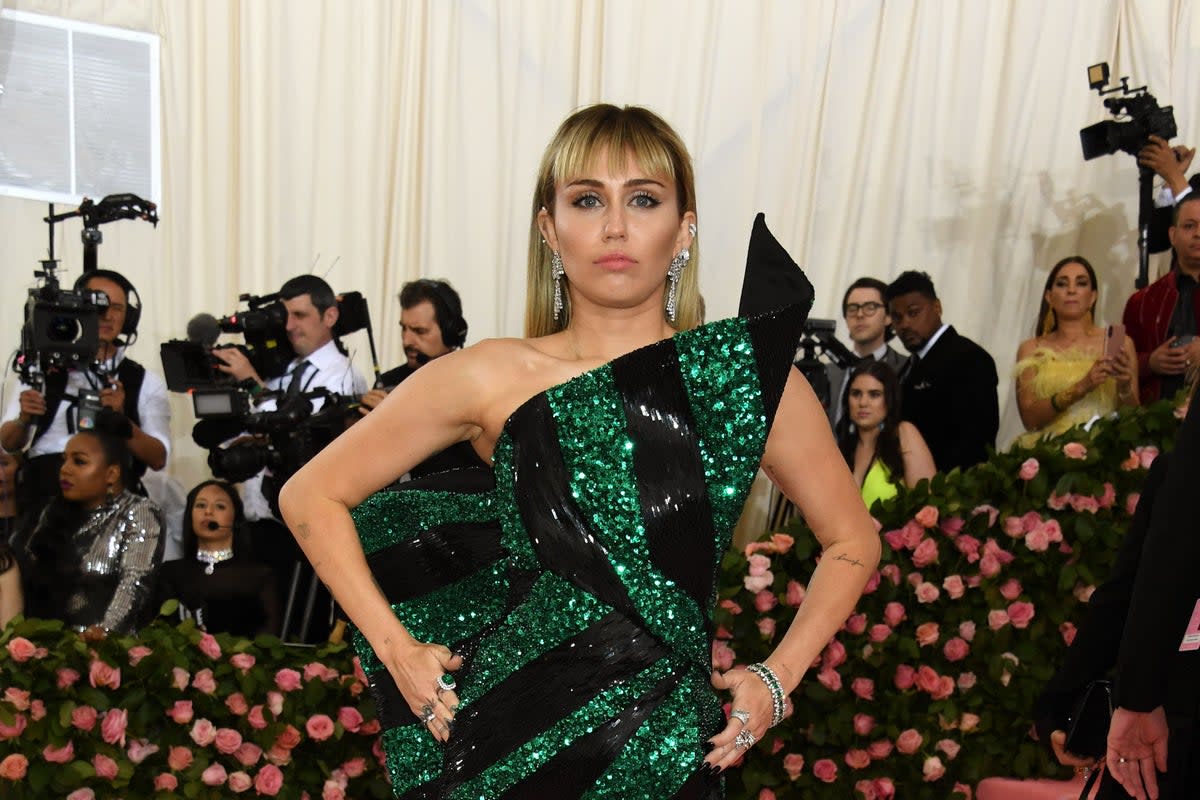 Miley Cyrus (Jennifer Graylock/PA) (PA Archive)