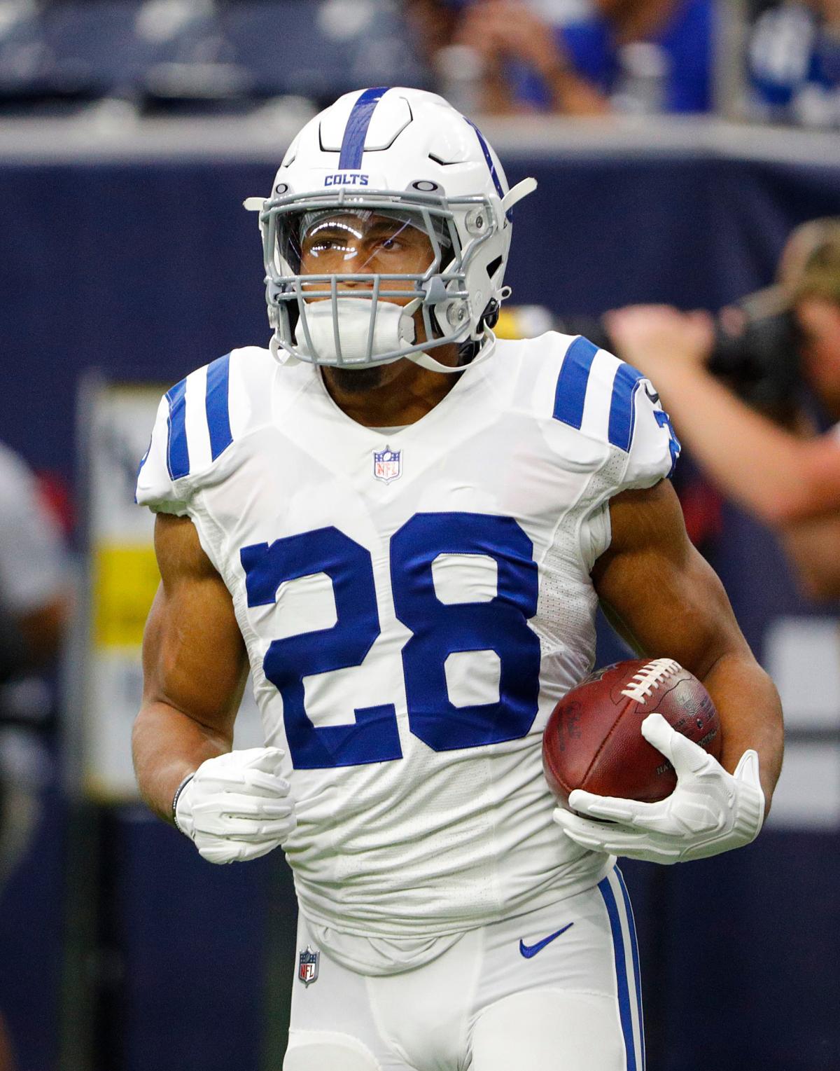 Indianapolis Colts' Jonathan Taylor, Michael Pittman Jr. Land in