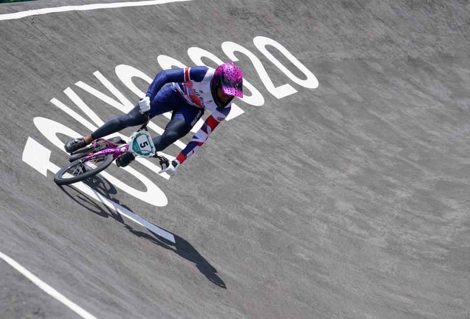 Kye Whyte in action (Martin Rickett/PA)