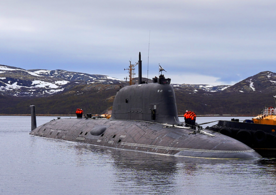 Russian navy submarine Kazan