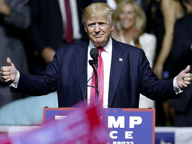Republican presidential nominee Donald Trump. (Getty Images)