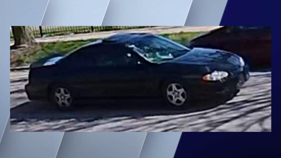 Photo provided by Chicago police shows a vehicle that officers believe was involved in a hit-and-run crash on the Far South Side on Monday afternoon. 