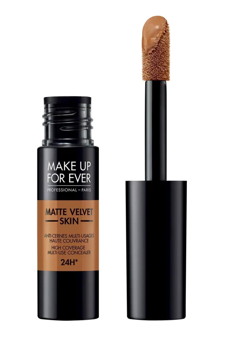 3) Make Up For Ever Matte Velvet Skin High Coverage Multi-Use Concealer