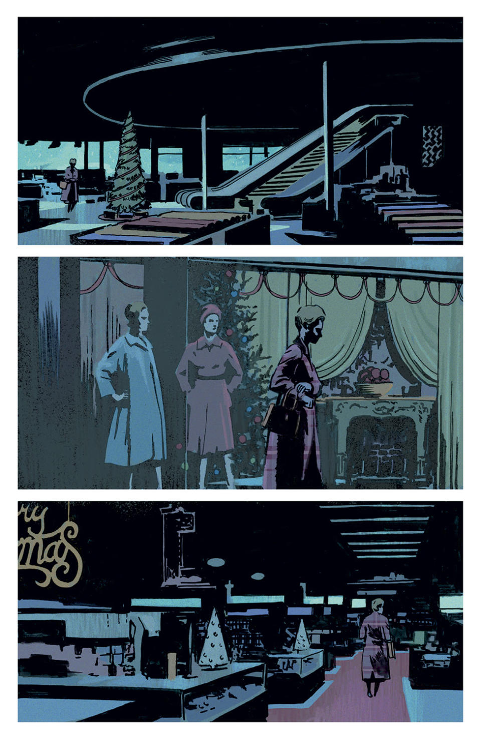 Pages from The Deviant #1.