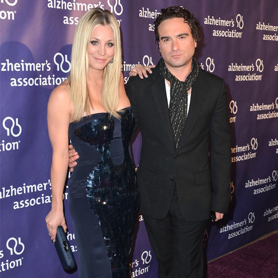 Kaley Cuoco & Johnny Galecki