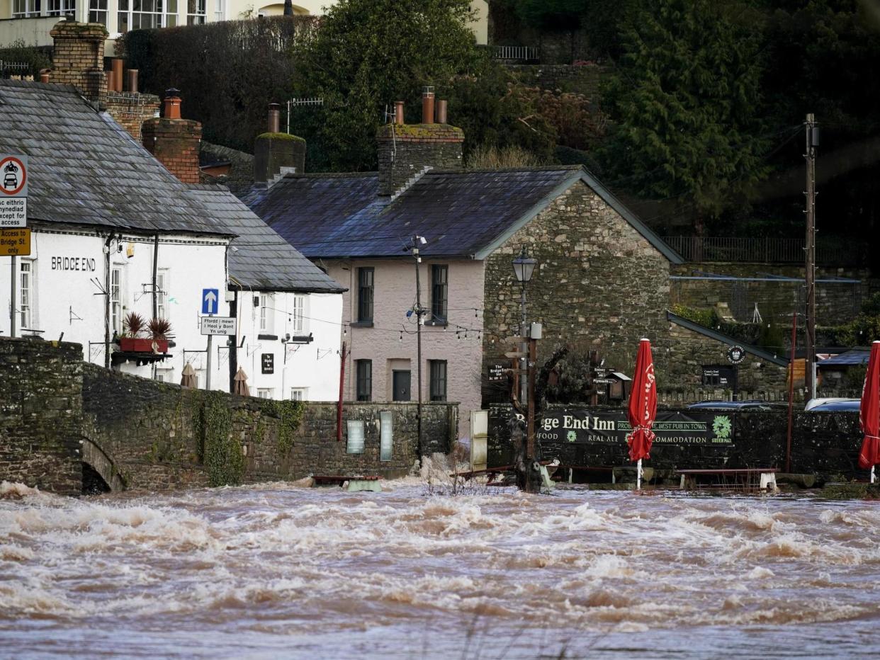 South Wales has seen extensive flooding over the weekend: Getty