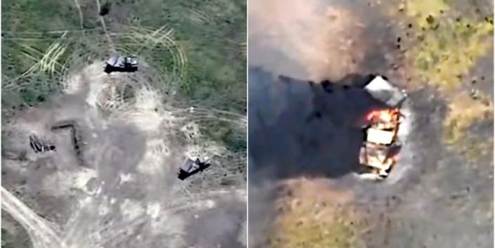 Ukrainian army destroyed three MLRS, damaged another one