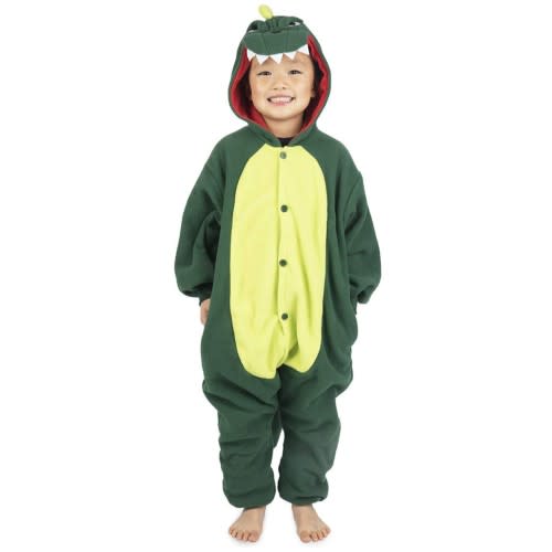 Kids Animal Dinosaur Pajama Onesie. (Photo: Amazon)