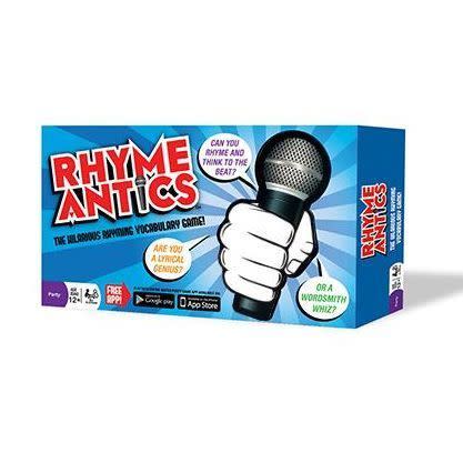 <p><strong>Rhyme Antics</strong></p><p>amazon.com</p><p><strong>$24.99</strong></p><p><a href="https://www.amazon.com/dp/B07SCPWS8Q?tag=syn-yahoo-20&ascsubtag=%5Bartid%7C10055.g.28414150%5Bsrc%7Cyahoo-us" rel="nofollow noopener" target="_blank" data-ylk="slk:Shop Now" class="link ">Shop Now</a></p><p>How's his flow? He can put it to the test with this game, which <strong>challenges players to rhyme words</strong> in a freestyle verse, then pass the mic to a teammate. There are different levels of difficulty to try, so he can find a level that matches his skills.</p>