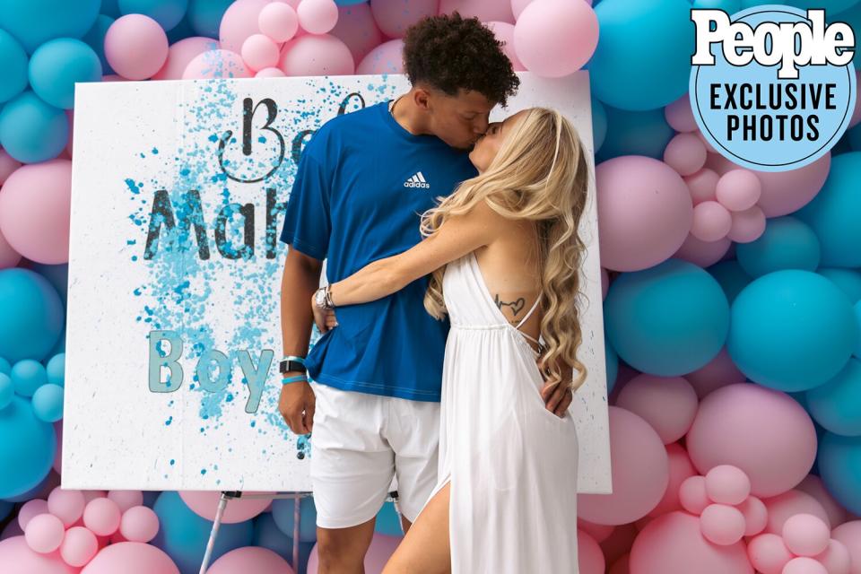 Patrick Mahomes and Brittany's Gender Reveal Party